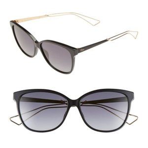 DIOR 'Confident 2' 57MM Square Sunglasses